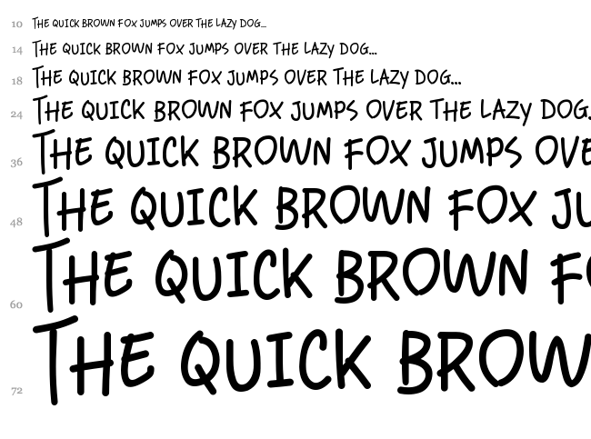 Dialoegue font waterfall